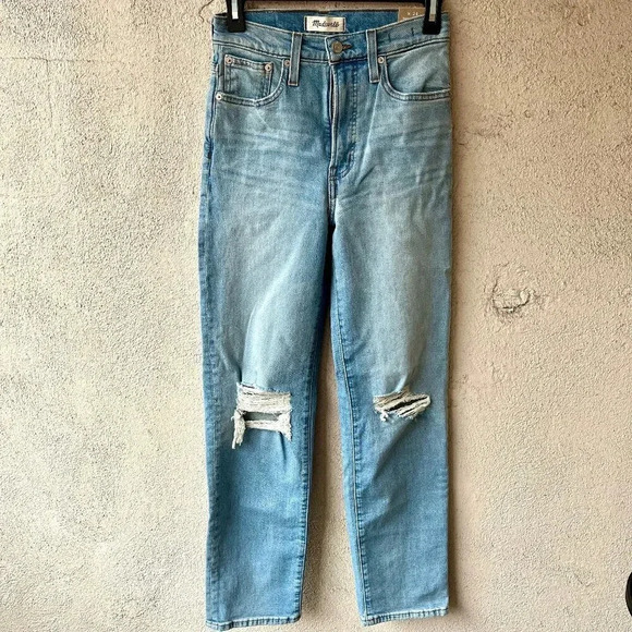 NWT Madewell The Perfect Vintage Straight Jean 24 - Picture 3 of 7